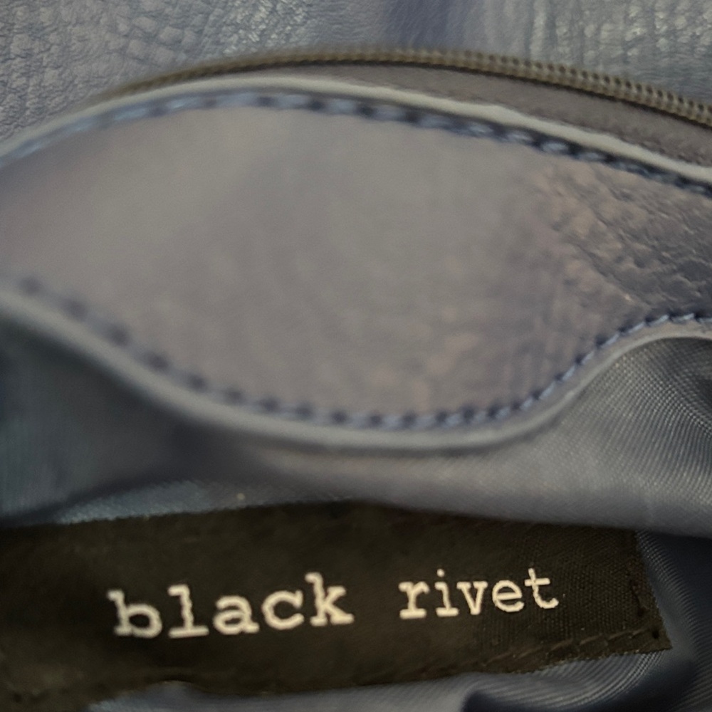 Black Rivet Deep Blue Tote Bag - Picture 6 of 6